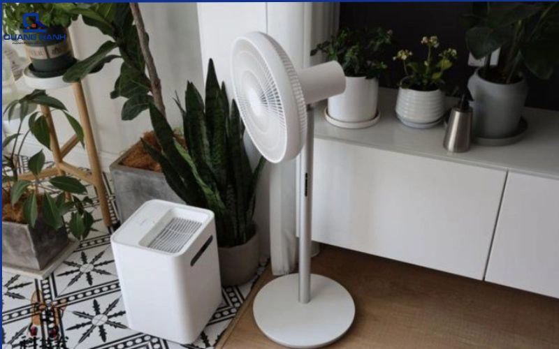 quạt sạc điện không vào điện