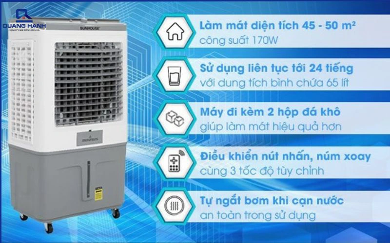 quạt sunhouse của nước nào