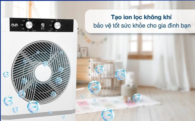 sai lầm khi sử dụng quạt điện điều hòa