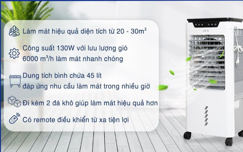 sai lầm khi sử dụng quạt điện điều hòa