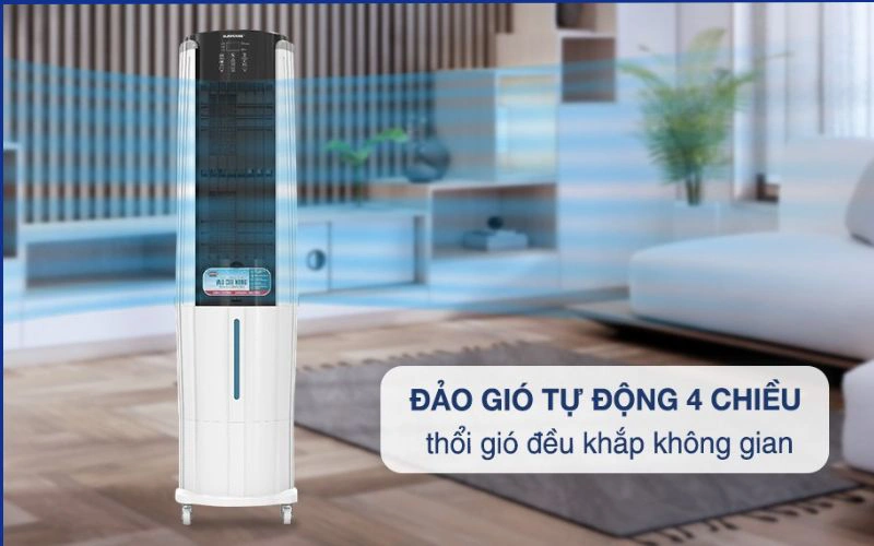 sai lầm khi sử dụng quạt điện điều hòa