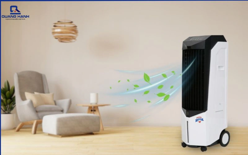 so sánh quạt điều hòa và quạt hơi nước