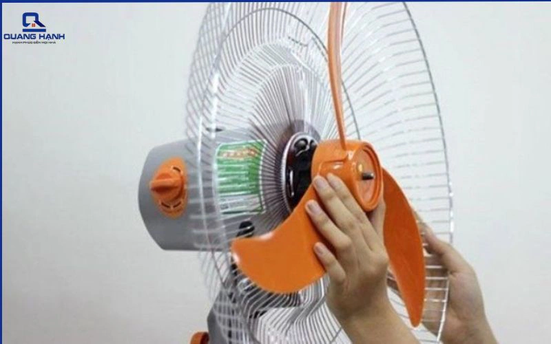 sự cố khi sử dụng quạt điện