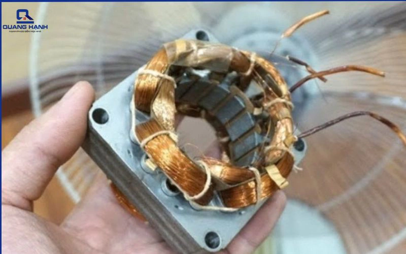 sự cố khi sử dụng quạt điện