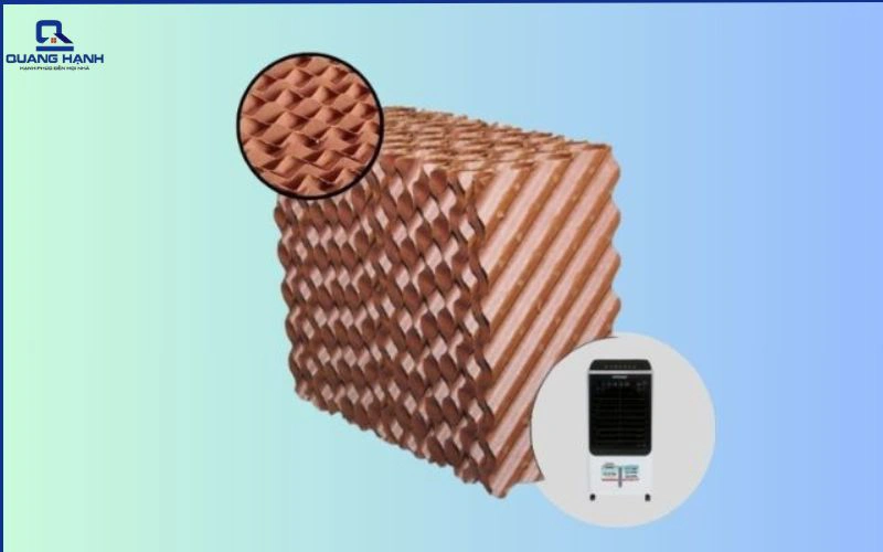 tấm làm mát quạt điều có bao nhiêu loại