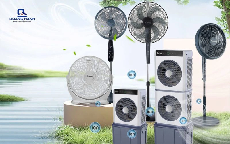 Tổng hợp các loại quạt