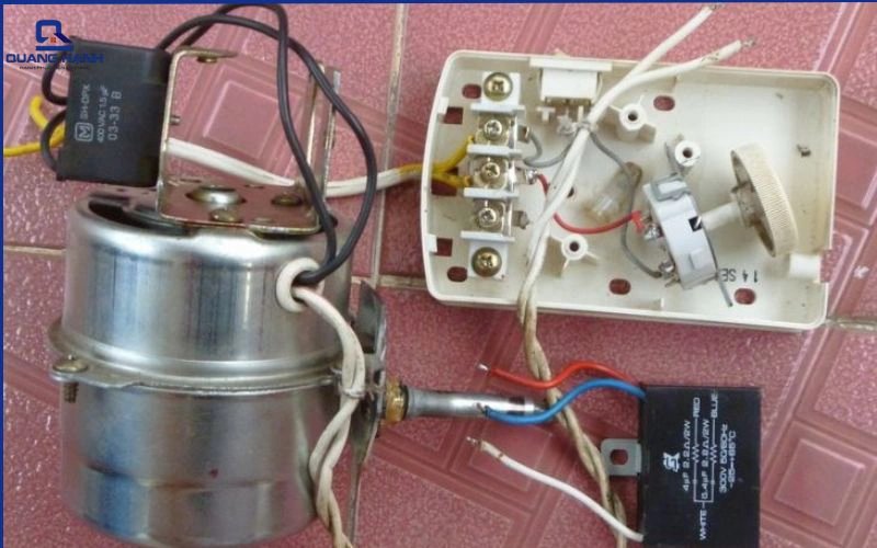 tụ điện trong quạt là gì