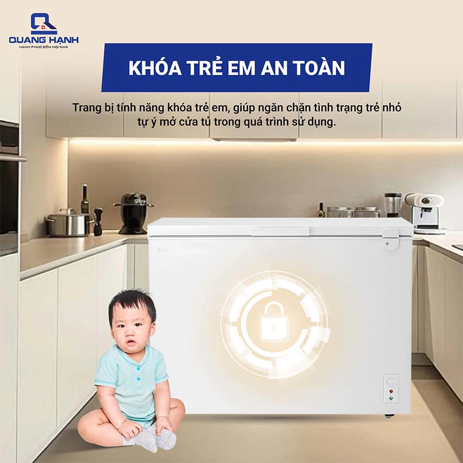 Tủ đông LG Inverter 291 lít C30WH QH246969 7