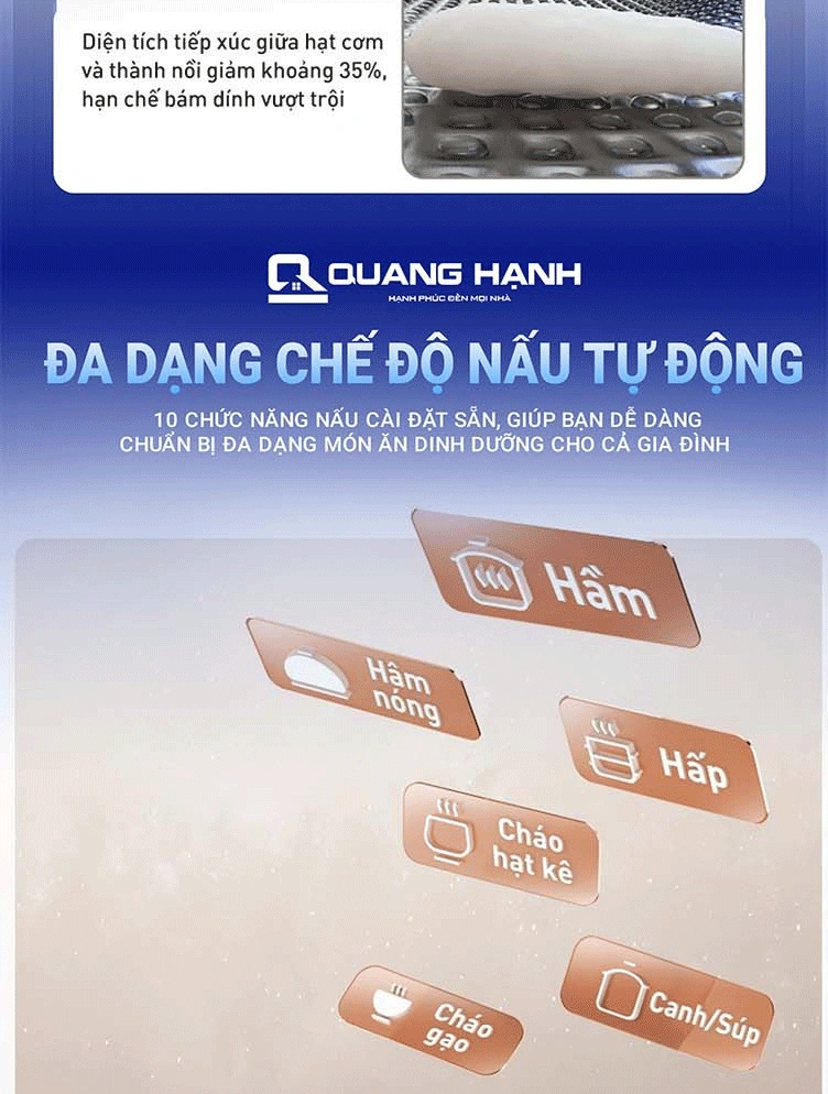 Nồi cơm điện cao tần chống dính tự nhiên Joyoung JNRC-401 QH246612 10
