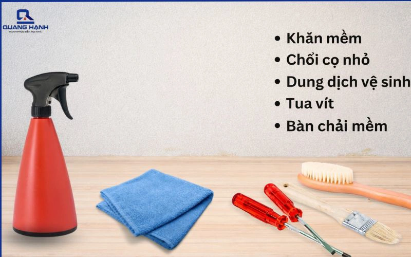 vệ sinh quạt treo tường