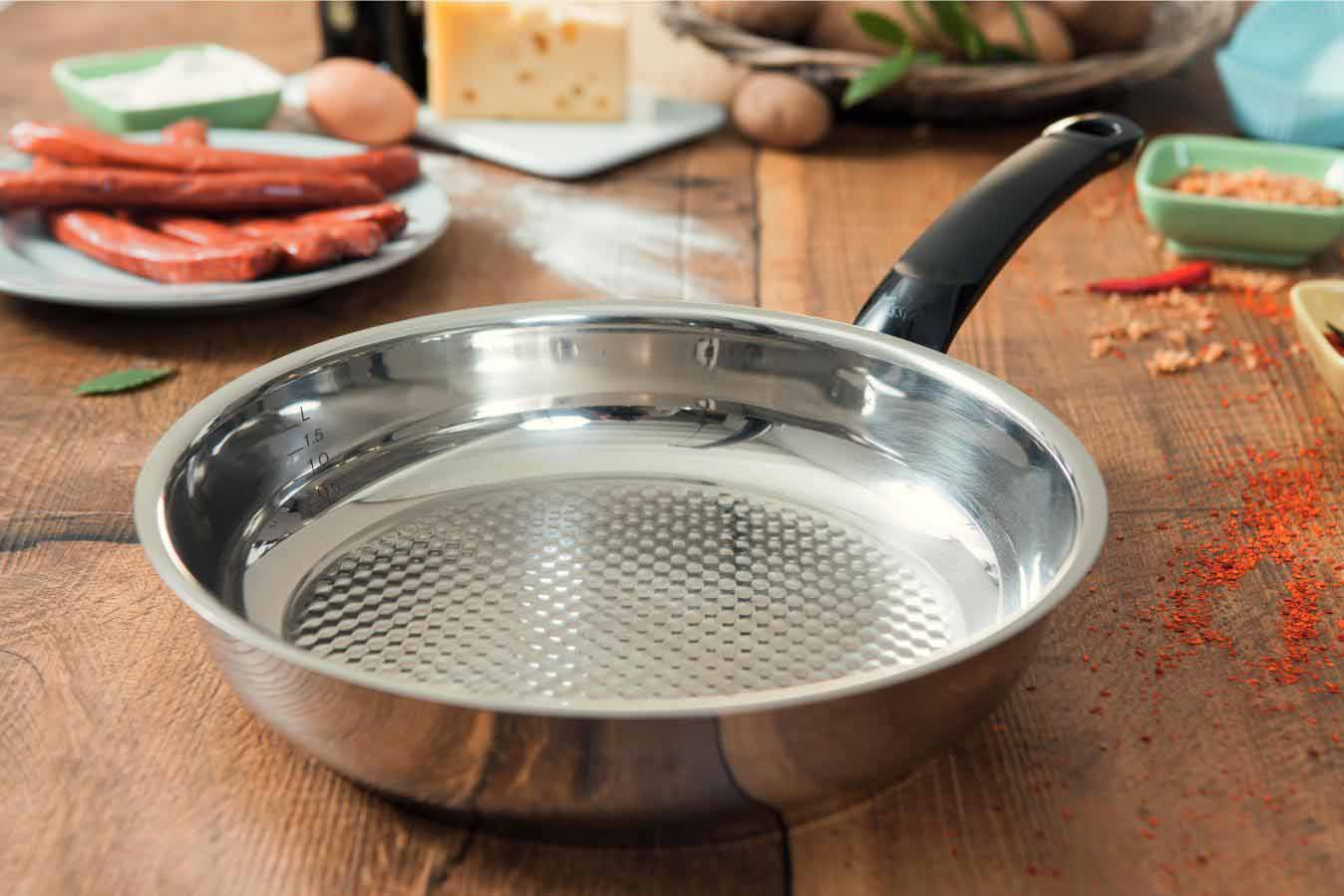 Chảo Fissler Steelux cao cấp 24 cm