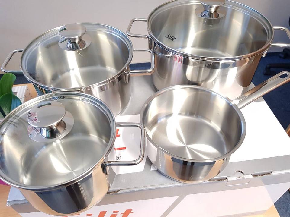 Bộ Nồi Silit Alicante 3 Nồi 1 Quánh