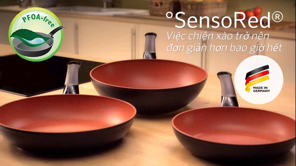 Chảo chống dính Fissler SensoRed 28cm
