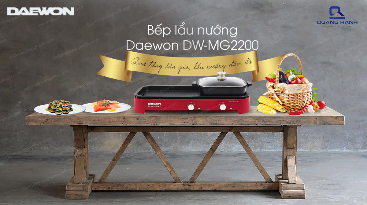  Bếp lẩu nướng Daewon DW-MG2200  2