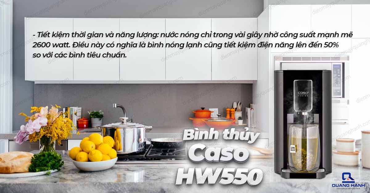 Bình thủy Caso HW550