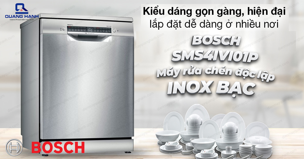 Máy rửa bát độc lập Bosch SMS4IVI01P
