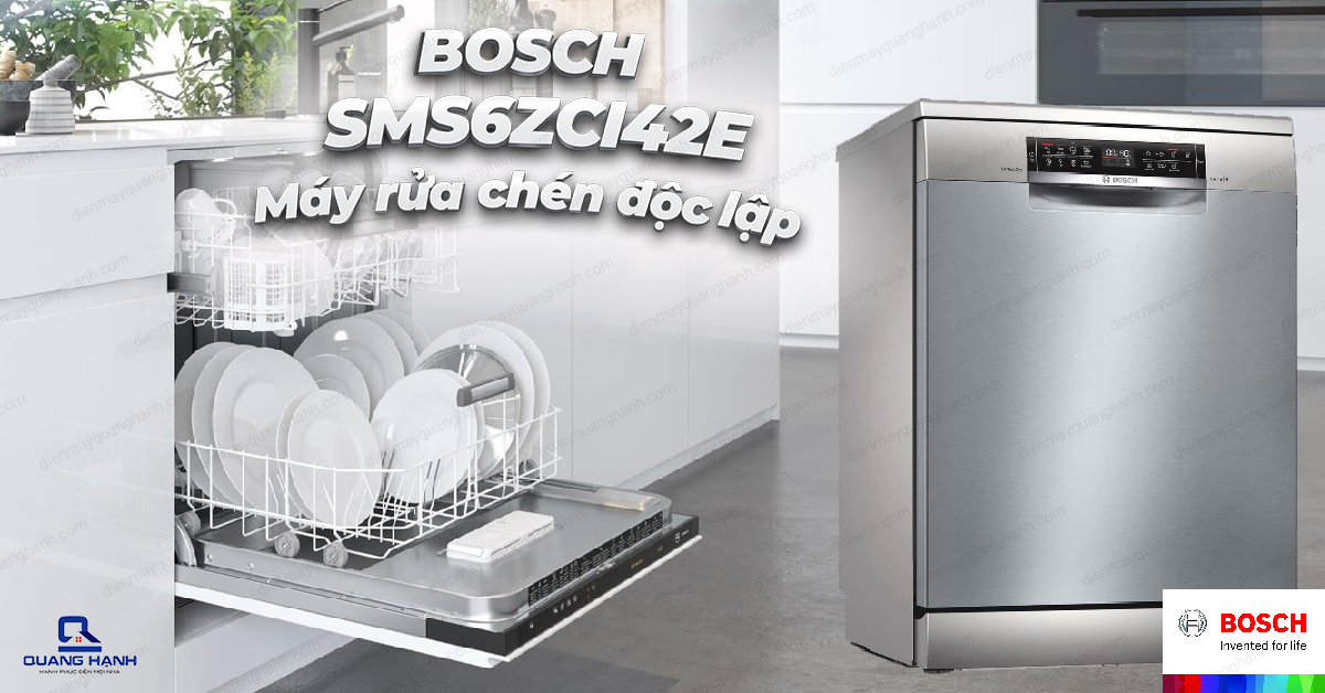 Máy rửa bát Bosch SMS6ZCI42E