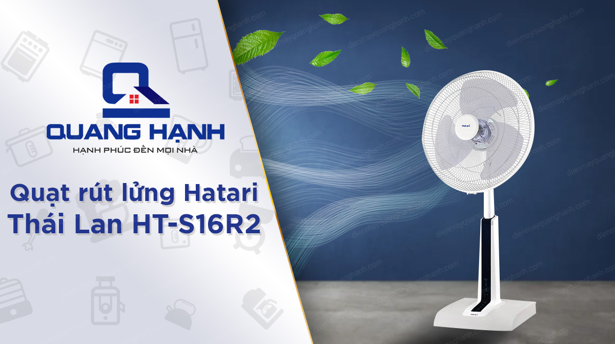 Quạt rút lửng Hatari Thái Lan HT-S16R2 có điều khiển từ xa 2048 1