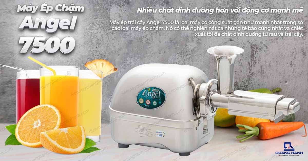 Máy Ép Chậm Gia Dụng Angel Model 7500