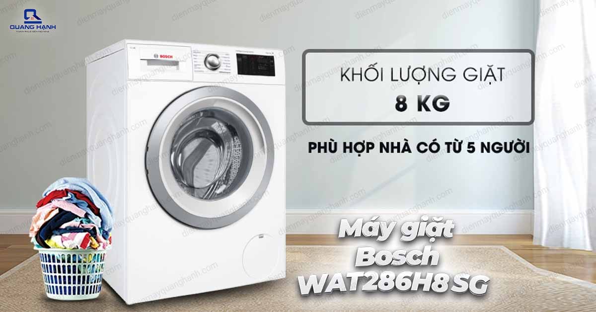 Máy giặt Bosch WAT286H8SG