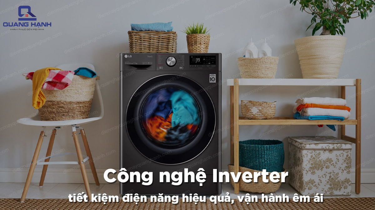 Máy giặt LG Inverter 10 kg FV1410S4P 4