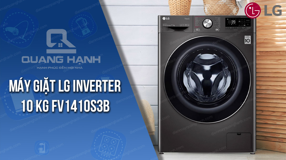 Máy giặt LG Inverter 10 kg FV1410S3B 1