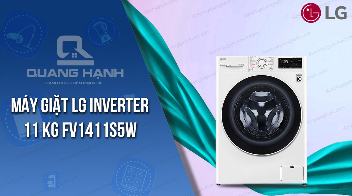 Máy giặt LG Inverter 11 kg FV1411S5W 1