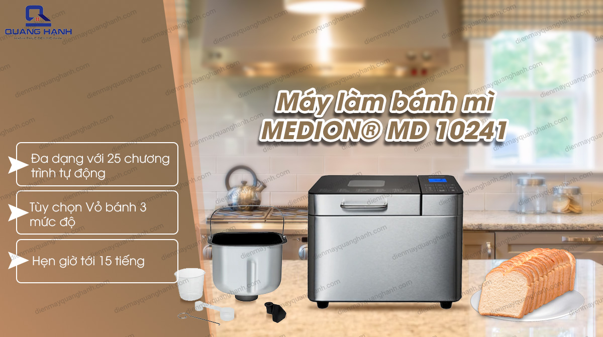 Máy làm bánh mỳ Medion MD 10241 1