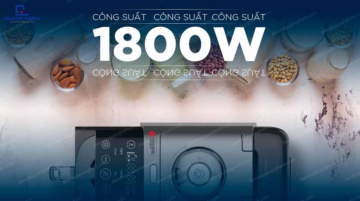 Công suất 1800W