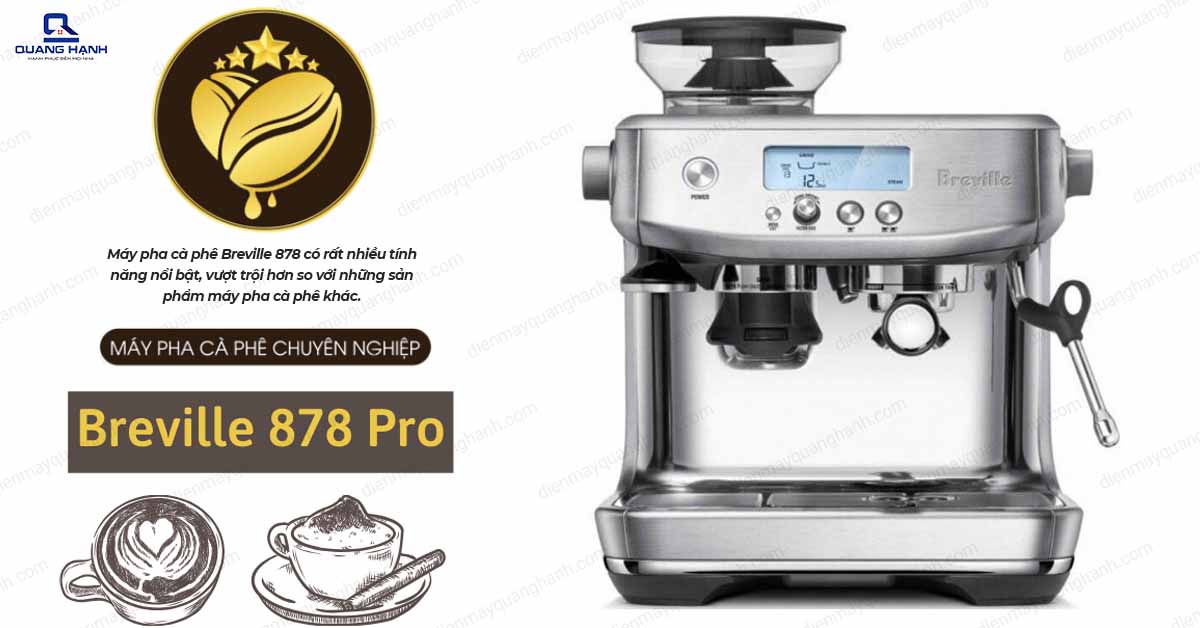 Máy pha cà phê Breville 878