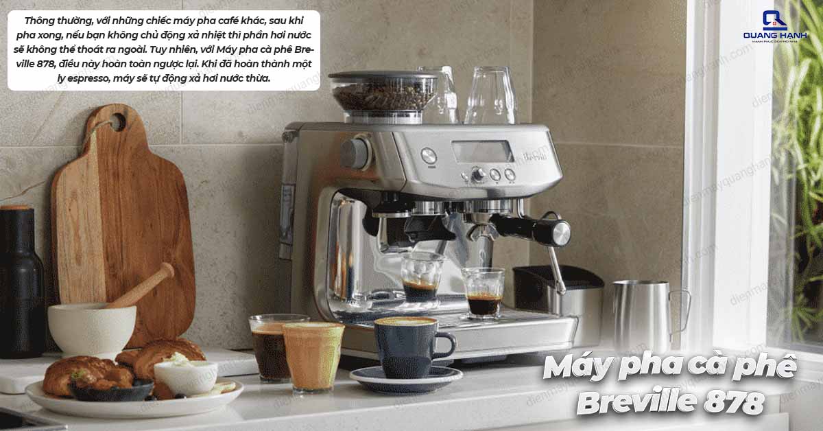 Máy pha cà phê Breville 878