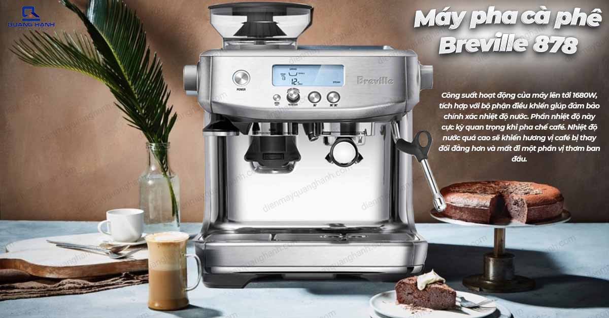 Máy pha cà phê Breville 878