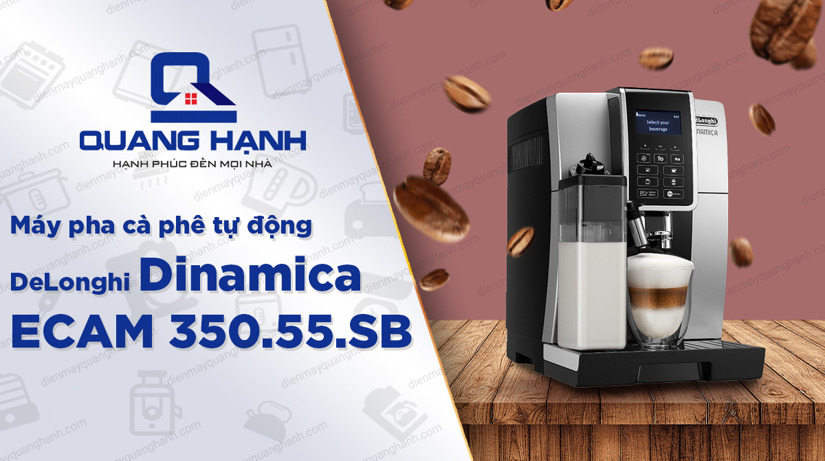 Máy pha cà phê tự động DeLonghi Dinamica ECAM 350.55.SB QH232937 1