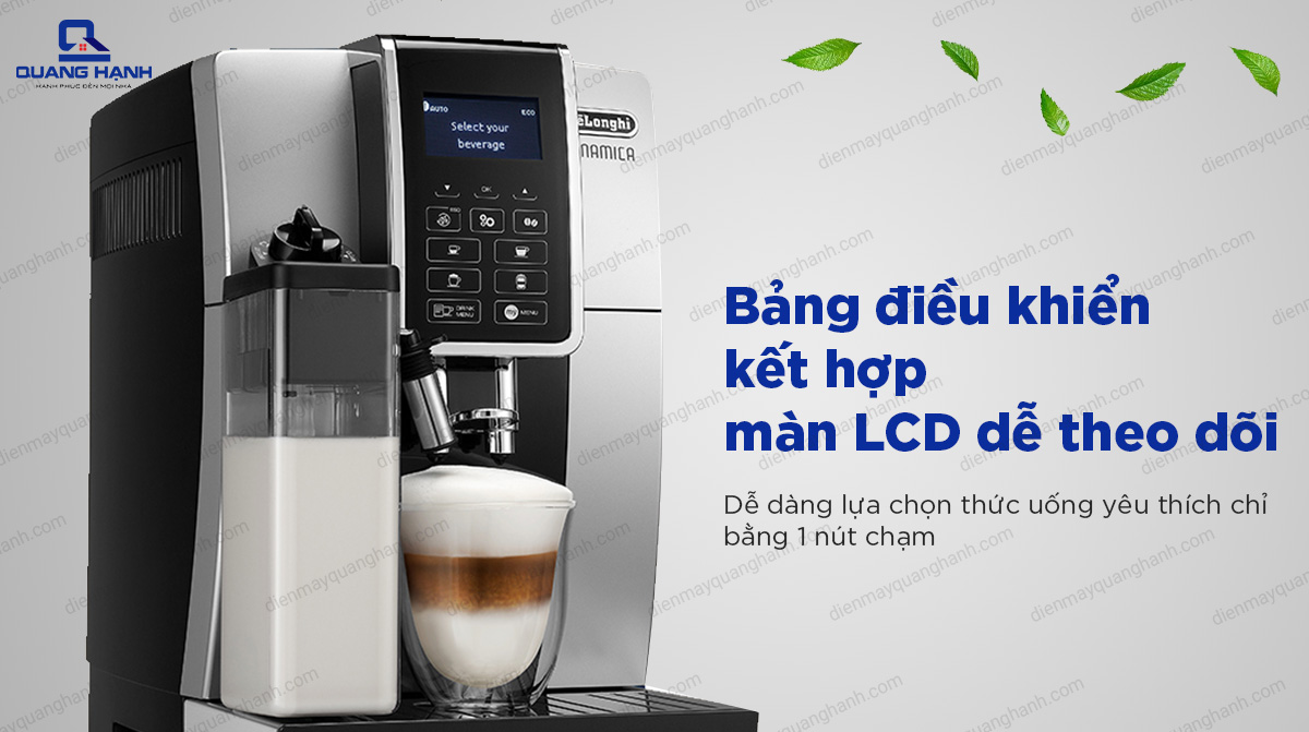 Máy pha cà phê tự động DeLonghi Dinamica ECAM 350.55.SB QH232937 6