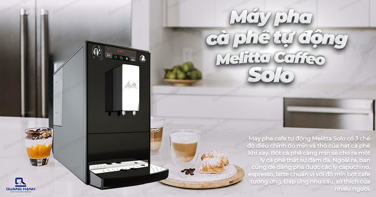 Máy pha cà phê tự động Melitta Caffeo Solo