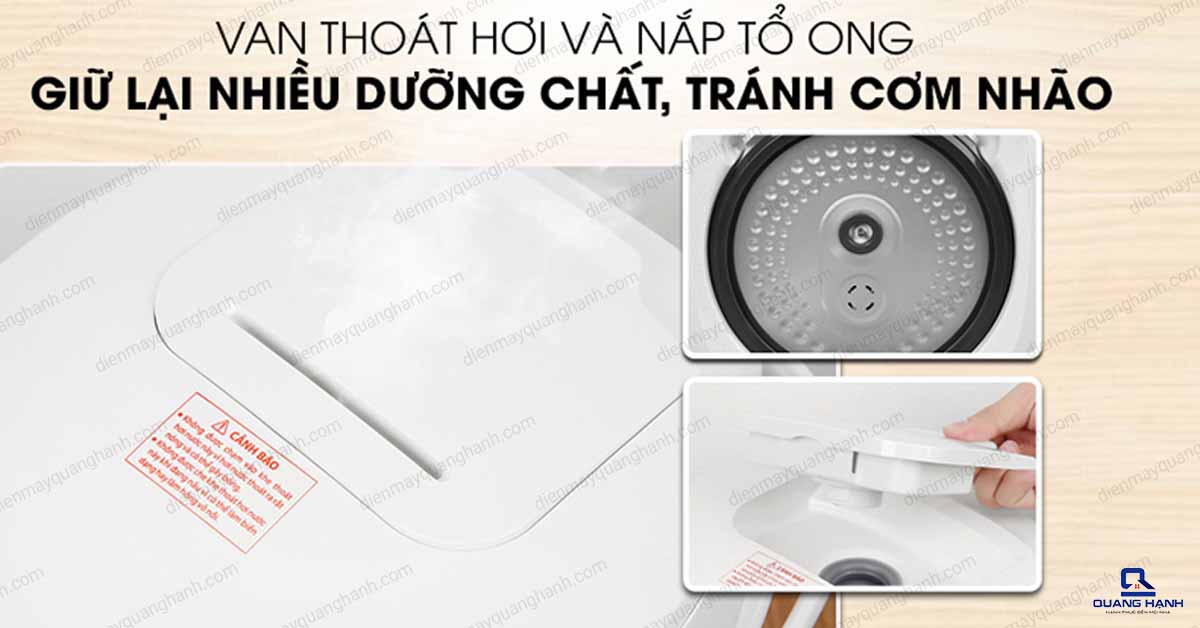 Nồi cơm điện tử Toshiba 1.8 lít RC-18DH2PV(W)