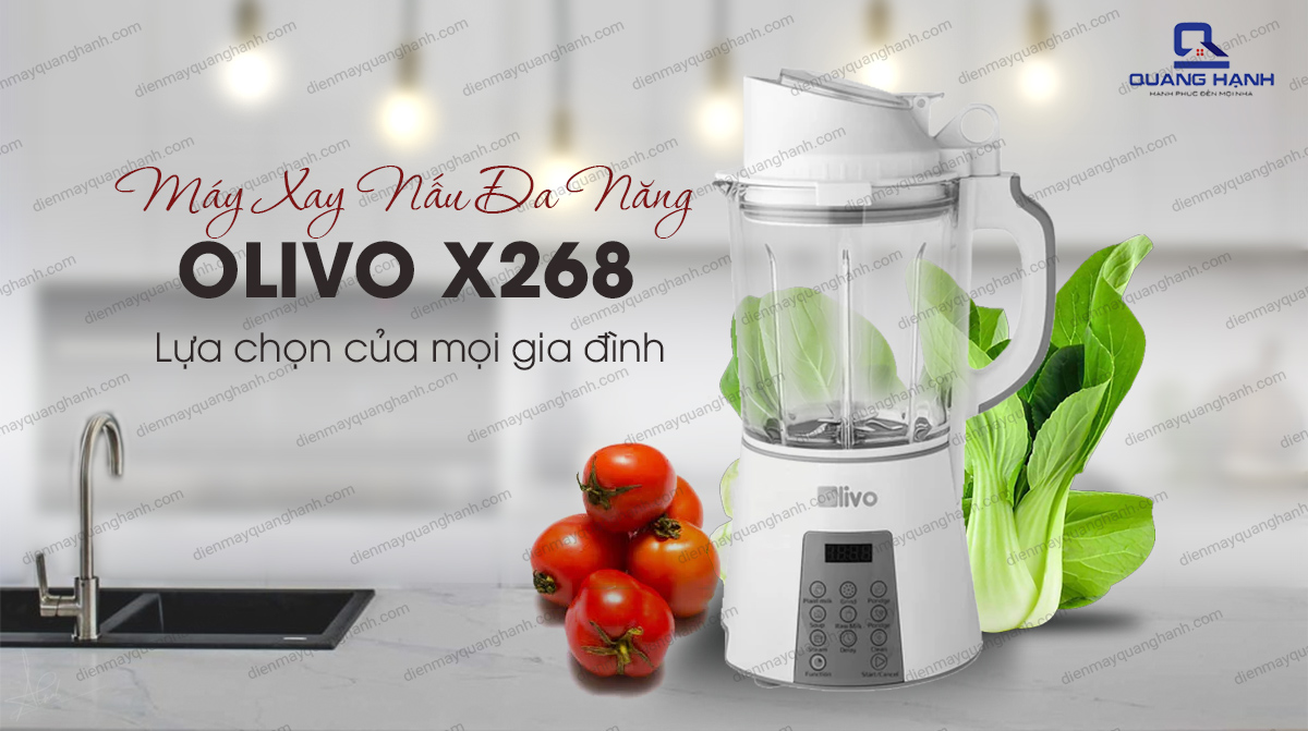Máy Xay Nấu Đa Năng OLIVO X268 1