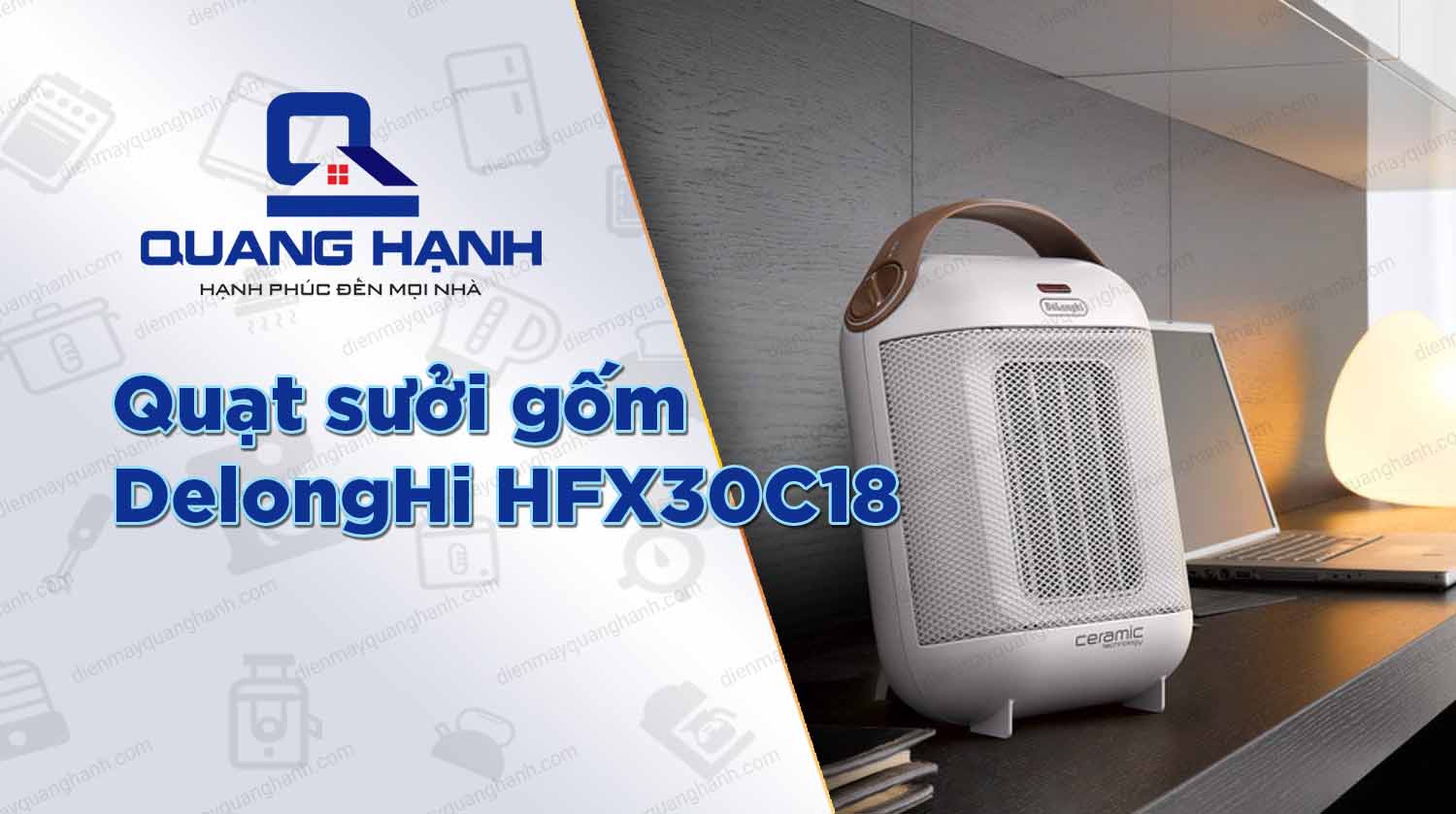 Quạt sưởi gốm Delonghi HFX30C18.AG QH131829 1