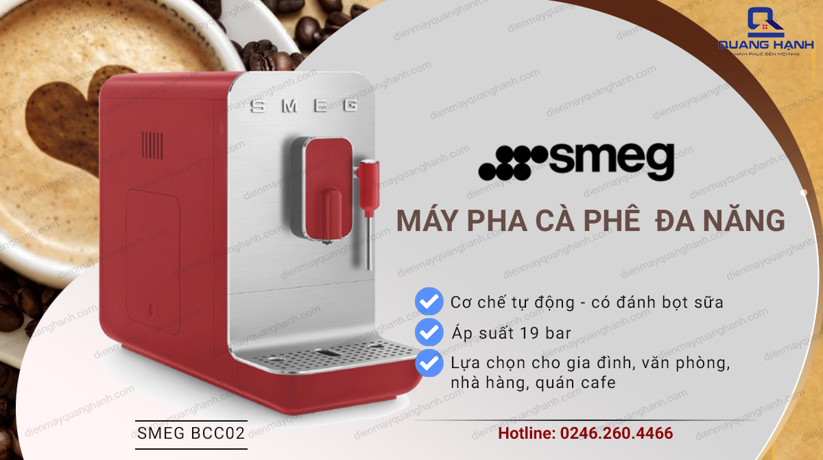 Máy pha cà phê SMEG BCC02