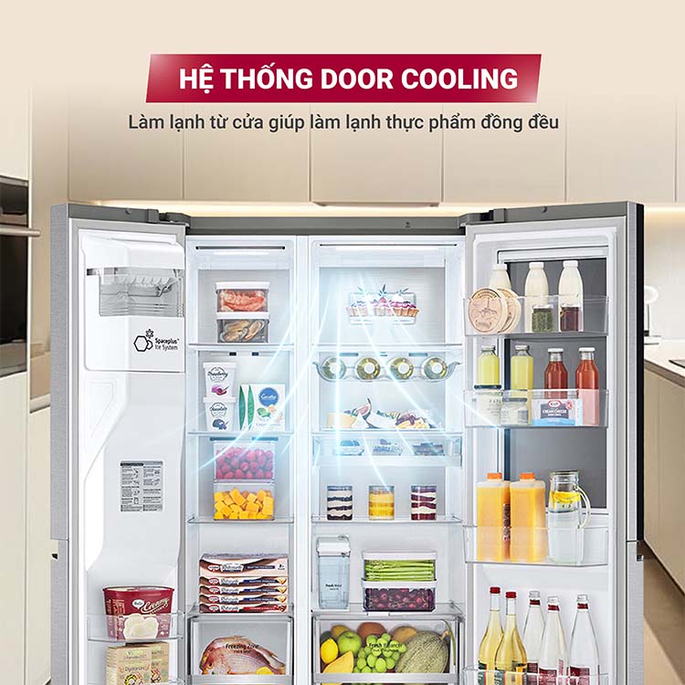 Tủ lạnh LG Inverter 635 lít GR-X257JS