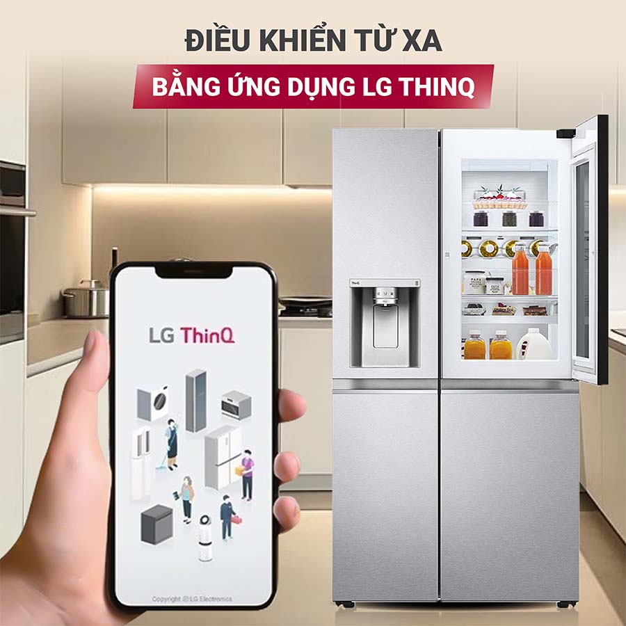 Tủ lạnh LG Inverter 635 lít GR-X257JS