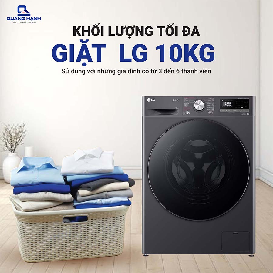 Máy giặt LG AI DD Inverter 10 kg FV1410S4M1 QH245920 5