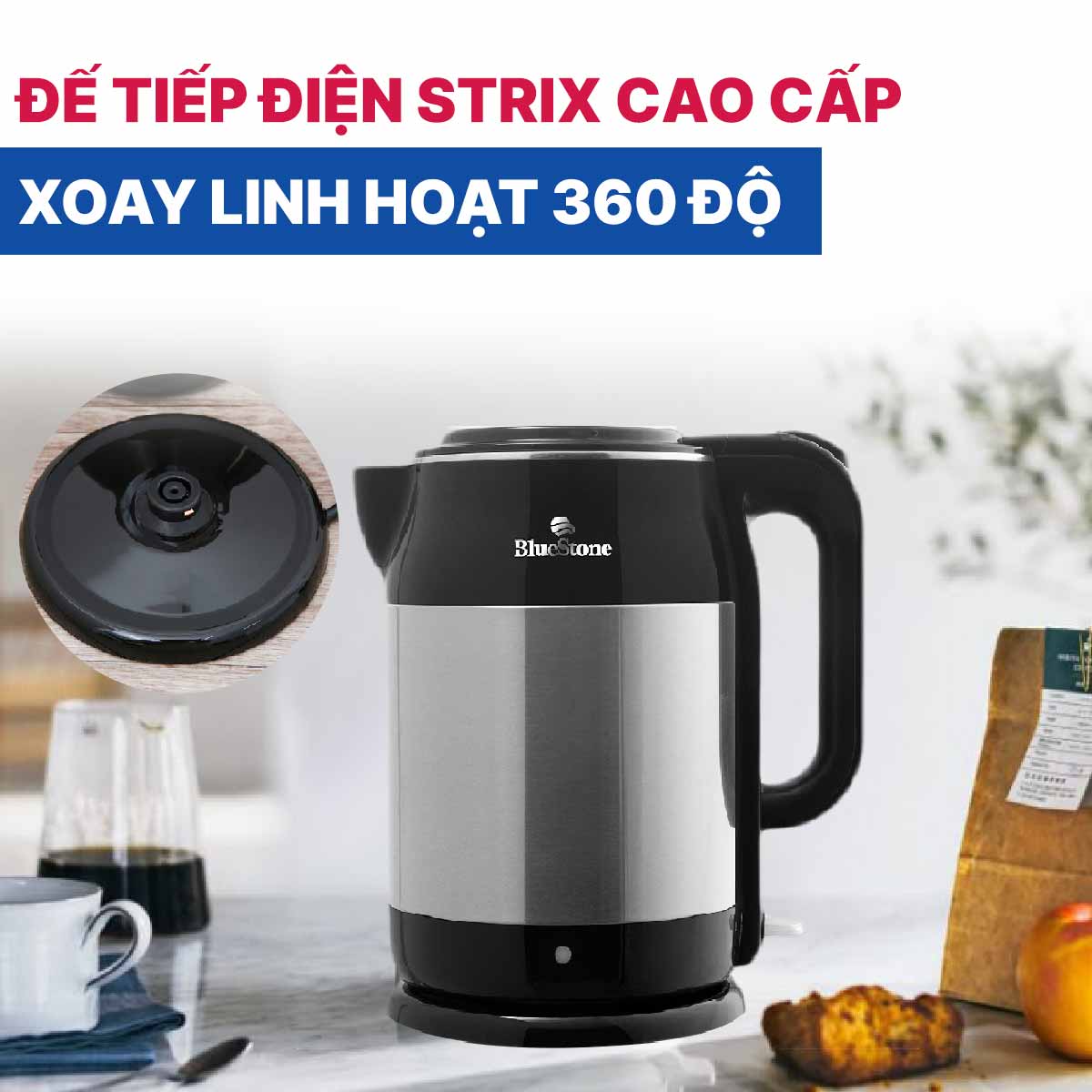 Ấm đun siêu tốc BlueStone KTB 3468