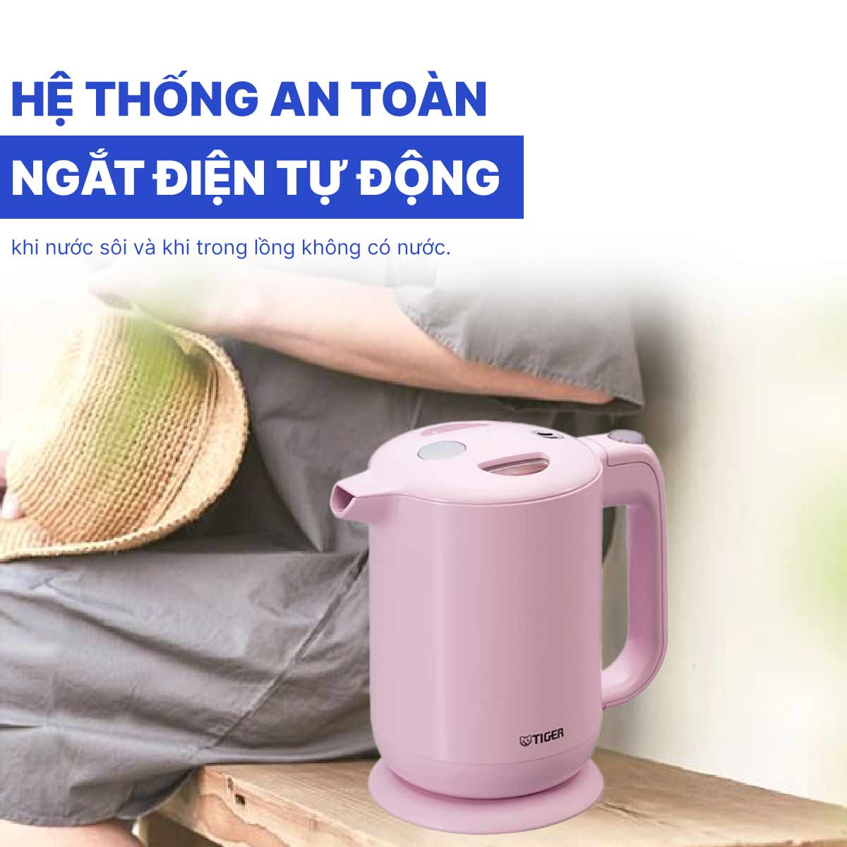 Bình đun siêu tốc Tiger PFY-A10