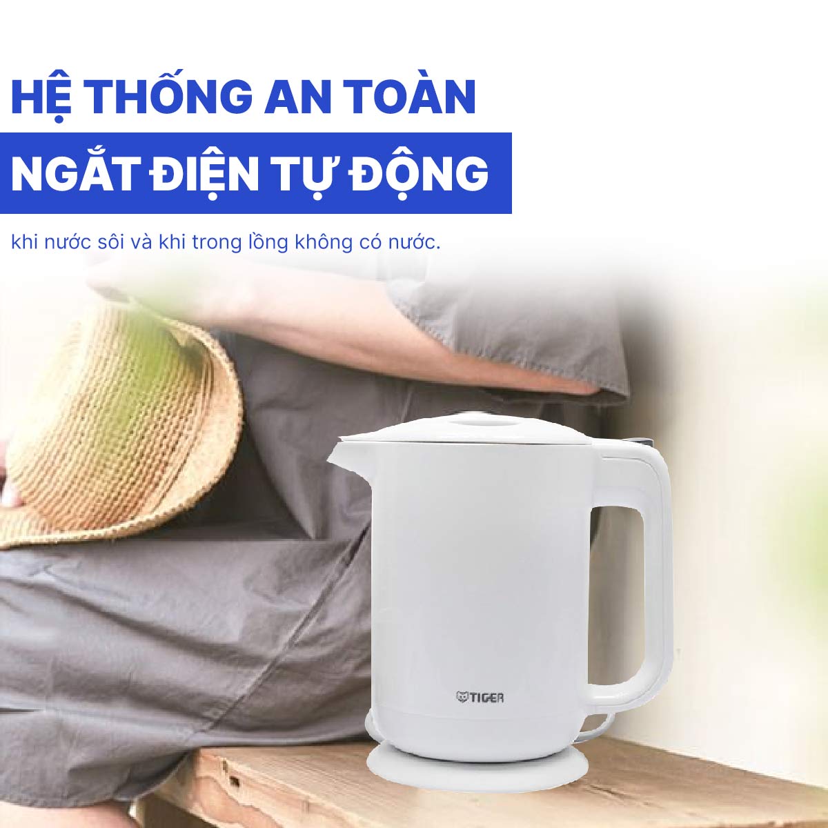 Bình đun siêu tốc Tiger PFY-A10W