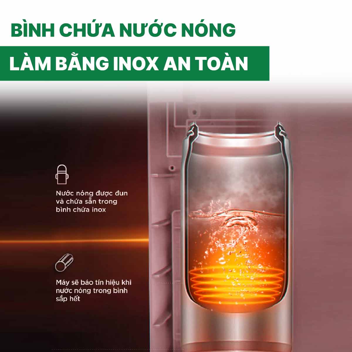 Máy lọc nước A. O. Smith ROSS™ LUX-AOU800HOT