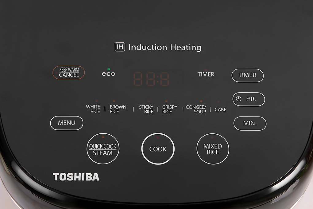 Nồi Cơm Điện Toshiba 1.8 Lít RC-18IX1PV 8149 5