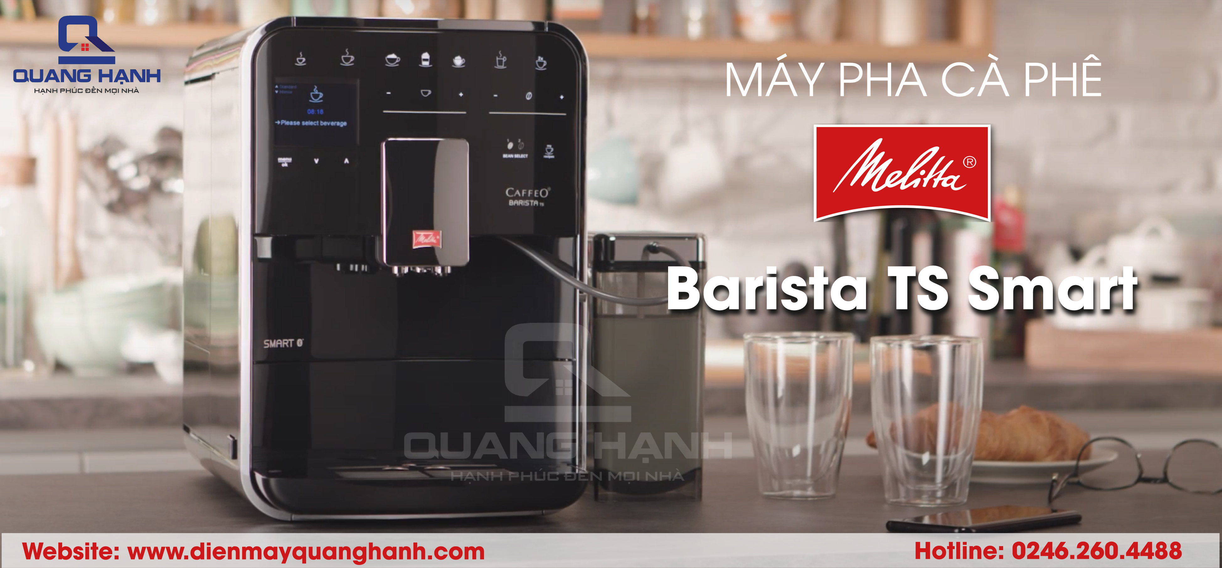 máy pha cà phê Melitta Barista TS Smart