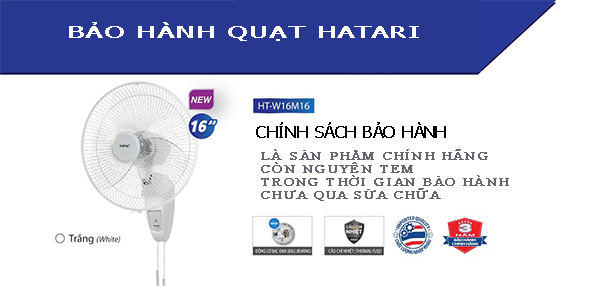 Trung tâm bảo hành, thay thế phụ kiện quạt điện Hatari chính hãng tại Hà Nội 1