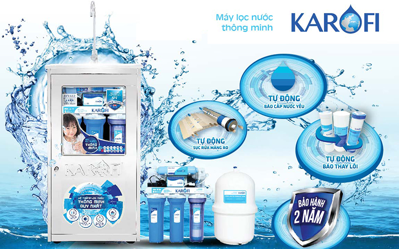 TƯNG BỪNG KHUYẾN MẠI CỦA MÁY LỌC NƯỚC KAROFI TRONG THÁNG 7